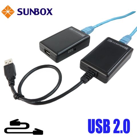 SUNBOX 慧光 台製 USB2.0訊號延長器延長60米