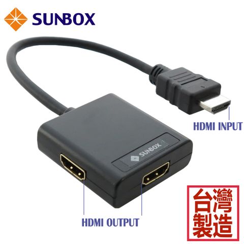 HDMI 1進2出4K2K影音分配器