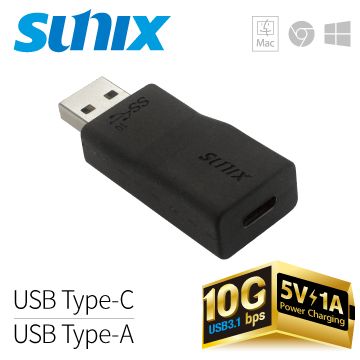 SUNIX 三泰 USB3.1 Type-A轉Type-C轉換器A2CZ0T0