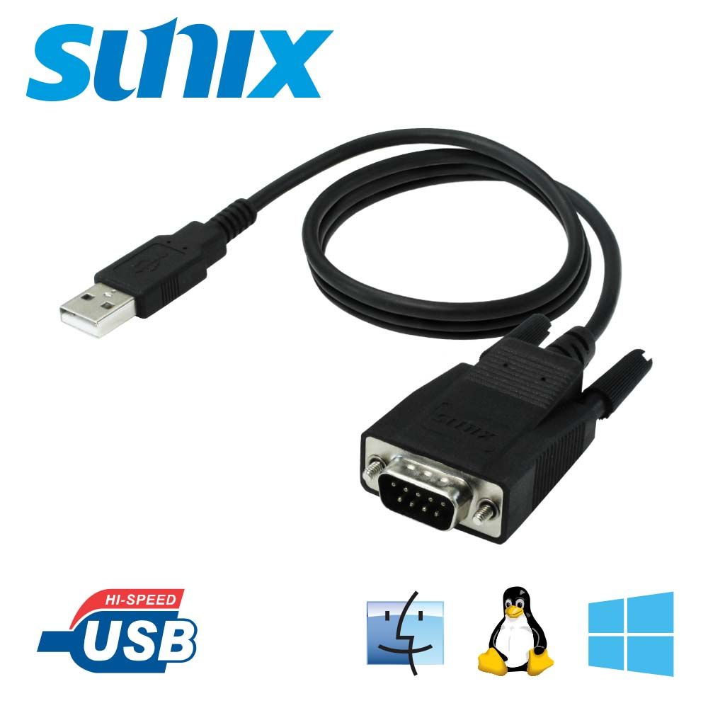 SUNIX 三泰  USB to RS-232轉換器 (UTS1009GC)