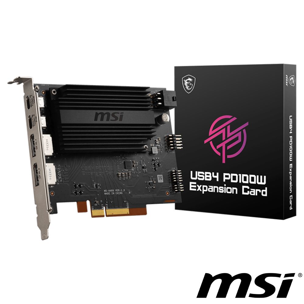 MSI 微星 USB4 PD100W 擴充卡