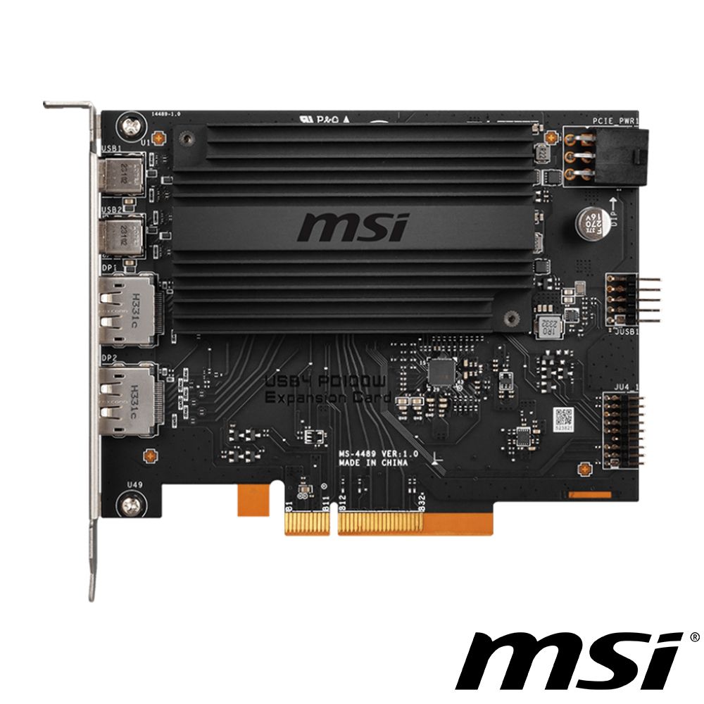 MSI 微星 USB4 PD100W 擴充卡