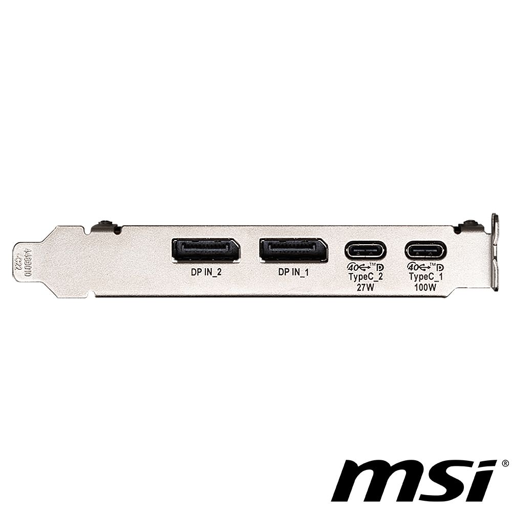 MSI 微星 USB4 PD100W 擴充卡