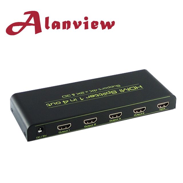 Alanview  HDMI 4K2K 一進四出分配器  (VK104C)