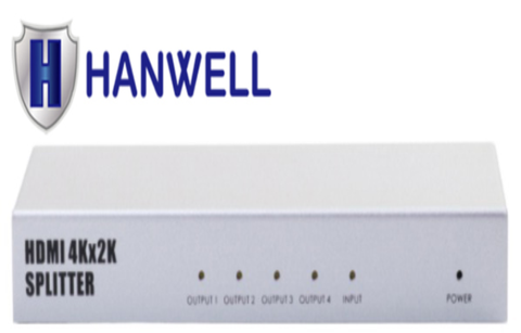 HANWELL 捍衛科技 HS-114K2 HDMI 影音訊號分配器 ( 4K2K@60Hz )