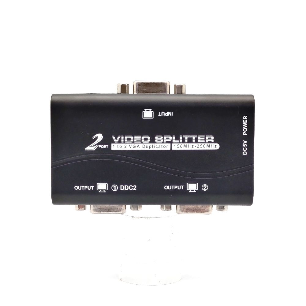 Benevo 實用型 2埠 VGA螢幕視訊分配器 (BVS112)