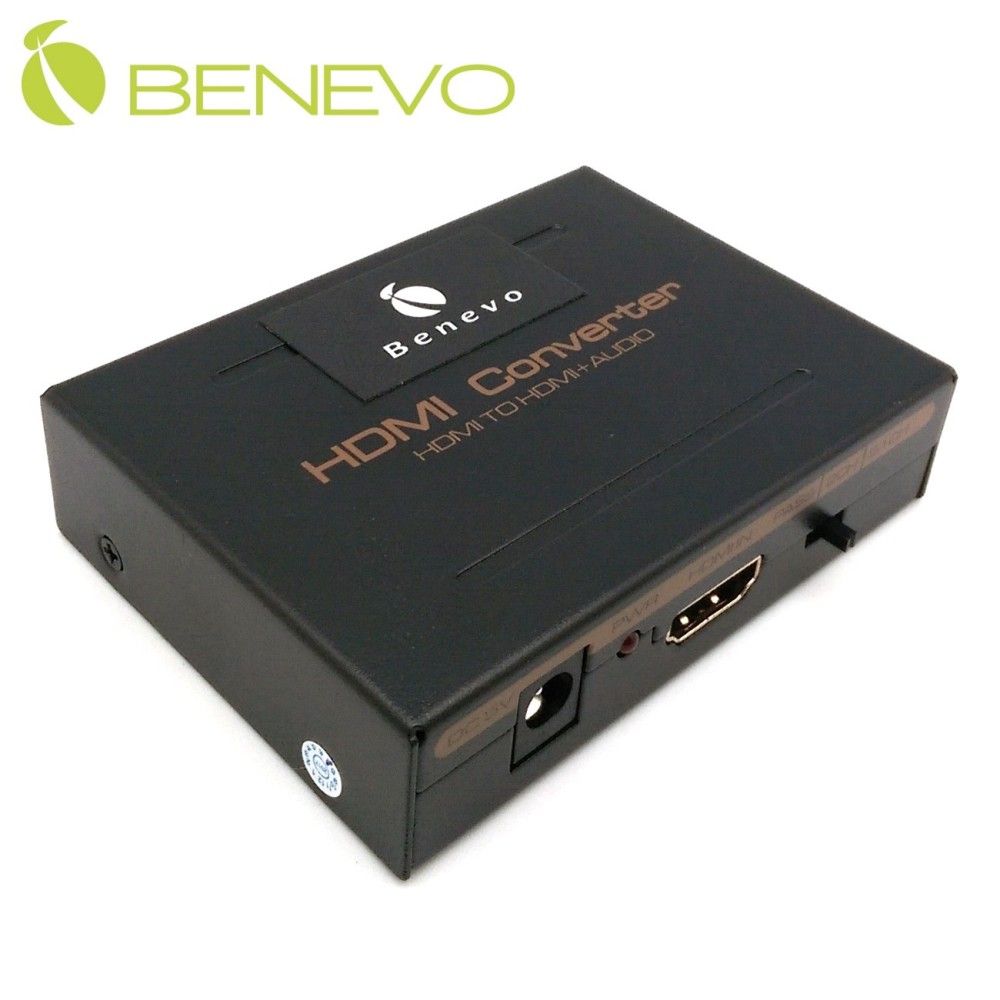 Benevo  1080p版 HDMI音訊分離擷取器 (BVC20AEL)