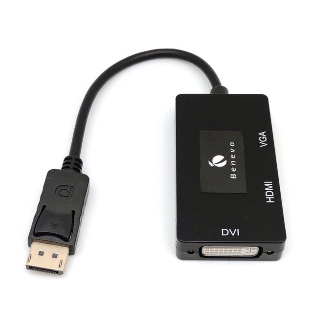 Benevo 三合一 轉HDMI/DVI/VGA視訊轉換線 (BDP2HDV)