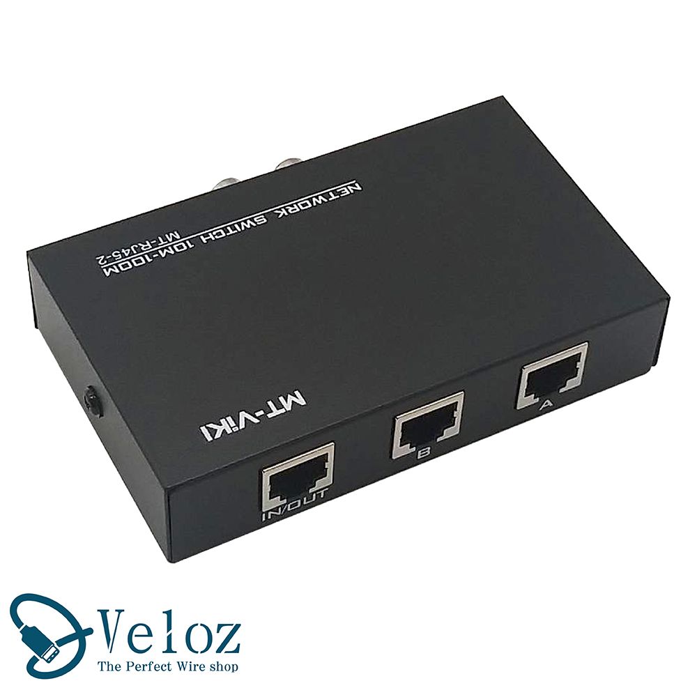 Veloz 二對一手動RJ45網路線分享器/切換器(Velo-26)