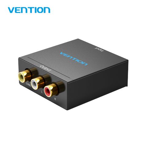 VENTION 威迅 AEE系列 HDMI 轉 AV 轉換器 HDMI轉AV轉換器 雙制式切換供電傳輸穩定 即插即用兼容性廣泛