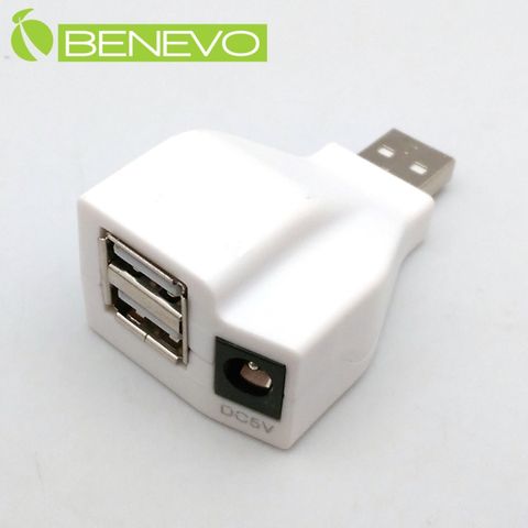 BENEVO 2埠 USB訊號/電源放大器，可外接電源 (BUSBAMP2)