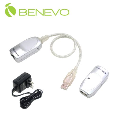 BENEVO Cat5 USB周邊設備延伸器(最遠60米) (BUE060A)