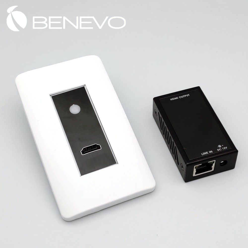 Benevo 面板型 HDMI影音訊號延伸器 (BHE101PN)