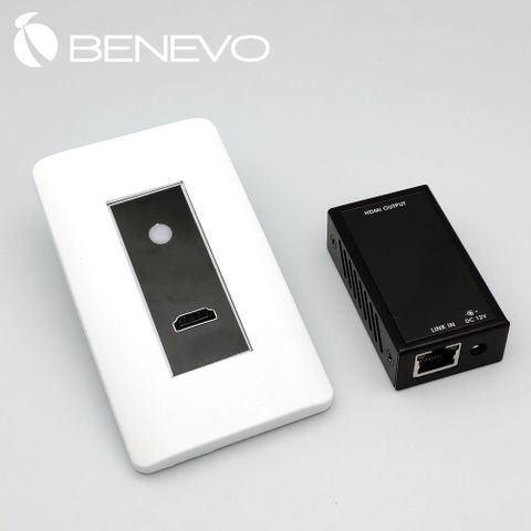 BENEVO面板型 HDMI影音訊號延伸器 (BHE101PN)