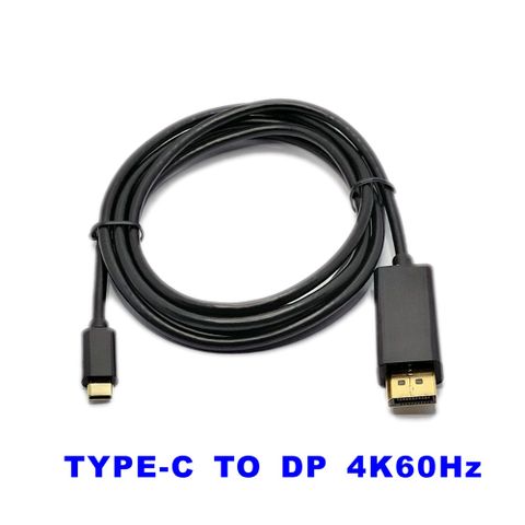 TB3 &amp; USB-C TYPE-C TO DP 4K60HzTB3 TO DISPLAYPORT公對公公對公1.8米免轉接手機平板放到DP螢幕
