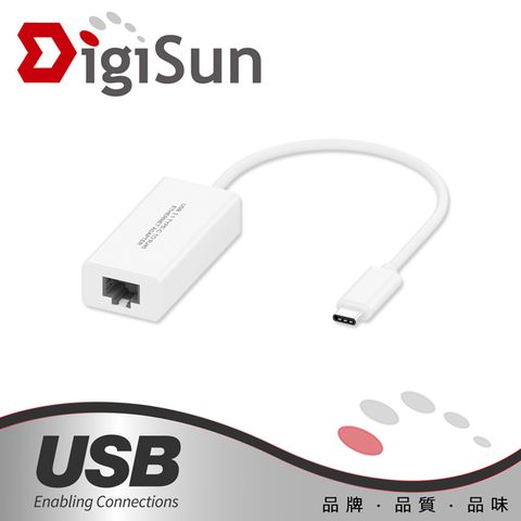 超級滿 1 享特價　　　超級滿 1 享特價　　　超級滿 1 享特價　　　超級滿 1 享特價　　　超級滿 1 享特價　　　超級滿 1 享特價DigiSun UB321 USB Type-C to Ethernet 乙太網路轉接器
