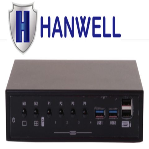 HANWELL 捍衛科技 4X1 HDMI USB K.V.M 影像分割處理器 MV401U3