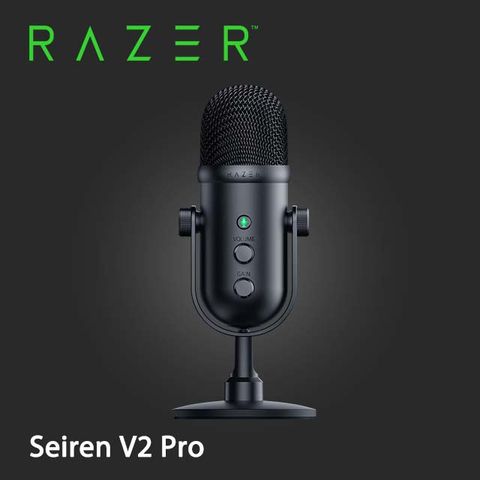 RAZER 雷蛇 SEIREN V2 PRO 魔音海妖V2 PRO 直播麥克風