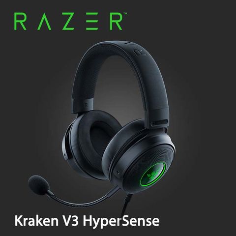 RAZER 雷蛇 北海巨妖 V3 HyperSense 電競耳麥