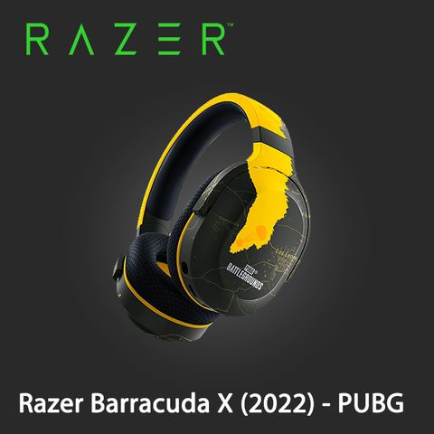 RAZER 雷蛇 Barracuda X 梭魚 X 無線耳機 (2022) 絕地求生聯名款