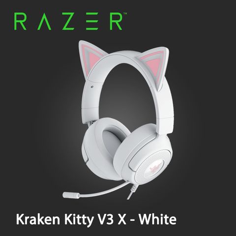 Razer 北海巨妖  Kitty V3X (白)