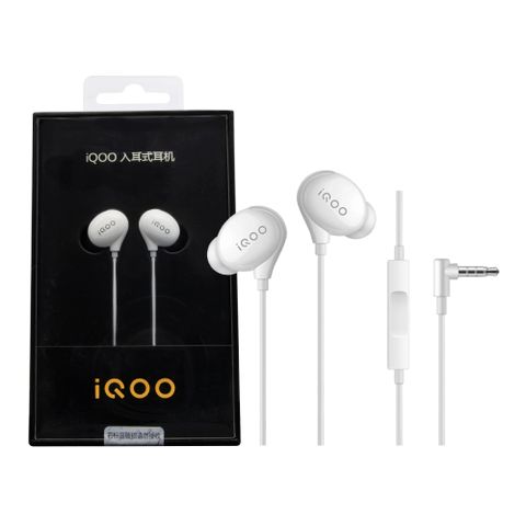 VIVO iQOO 原廠 iHP1910 HiFi音質入耳式 3.5mm L型插頭耳機 (盒裝)