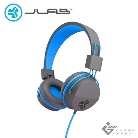 JLab JBuddies Studio 兒童耳機 - 藍色美國媒體推薦最佳兒童耳機