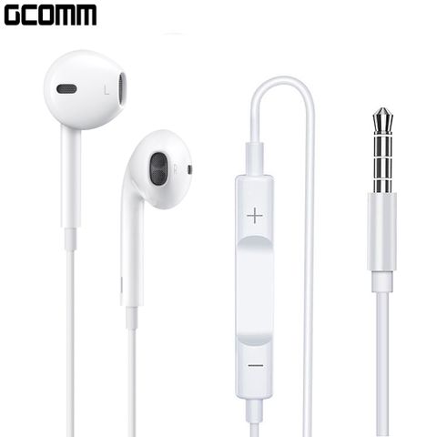 GCOMM iPhone Android 高品質低音立體耳機 (含線控麥克風)