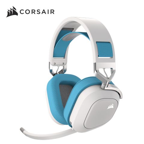 CORSAIR 海盜船 HS80 RGB 無線耳機藍