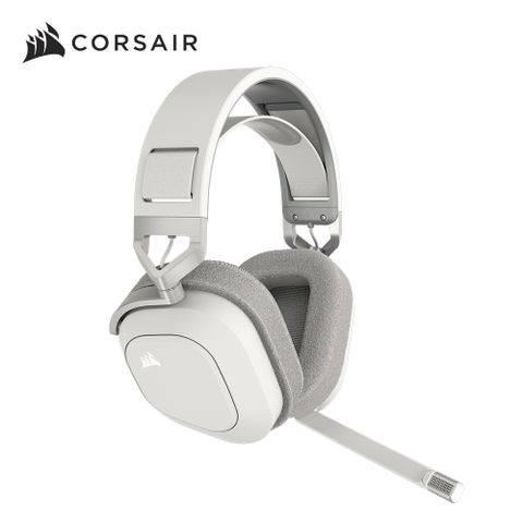 CORSAIR HS80 MAX 無線耳機-雪貂白