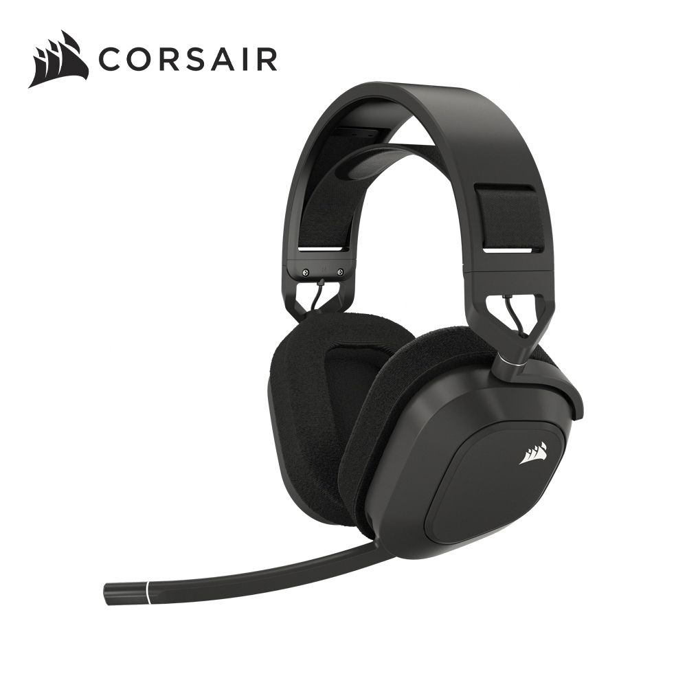 CORSAIR 海盜船   HS80 MAX-消光灰 無線耳機麥克風