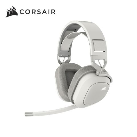海盜船 CORSAIR HS80 MAX-雪貂白 無線耳機麥克風