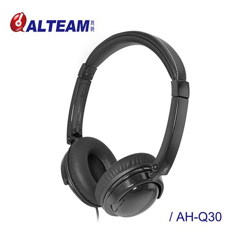 ALTEAM我聽 AH-Q30【花系列】蝴蝶蘭耳罩式耳機 - 質感黑