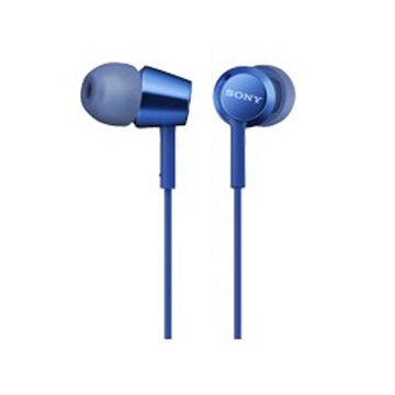 SONY MDR-EX155AP 入耳式立體聲耳機 深藍