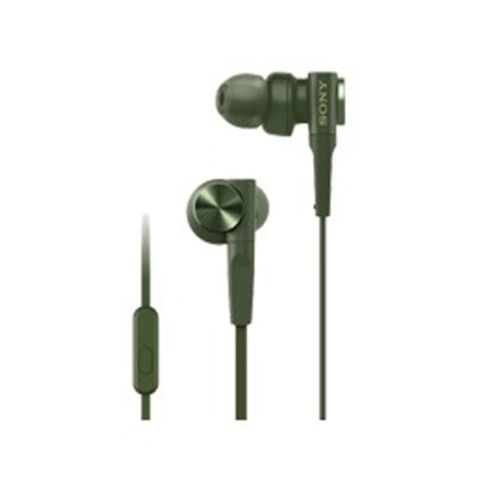 SONY MDR-XB55AP 入耳式立體聲耳機 綠