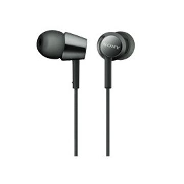 SONY 索尼  MDR-EX155 立體聲入耳式耳機 黑