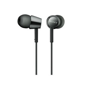 SONY MDR-EX155 立體聲入耳式耳機 黑