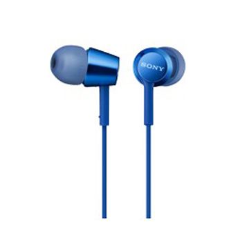 SONY MDR-EX155 立體聲入耳式耳機 深藍