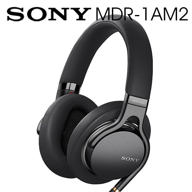 SONY MDR-1AM2 高音質輕巧耳罩式耳機4.4mm平衡傳輸-黑色- PChome 24h購物