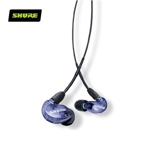 SHURE SE215隔絕噪音 耳道式耳機(全新紫)