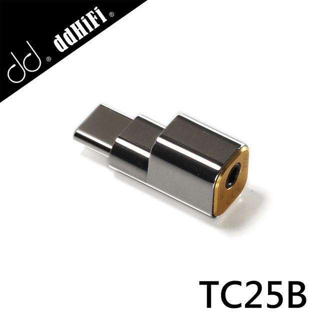 ddHiFi  TC25B USB Type-C(公)轉2.5mm(母)解碼音效轉接頭