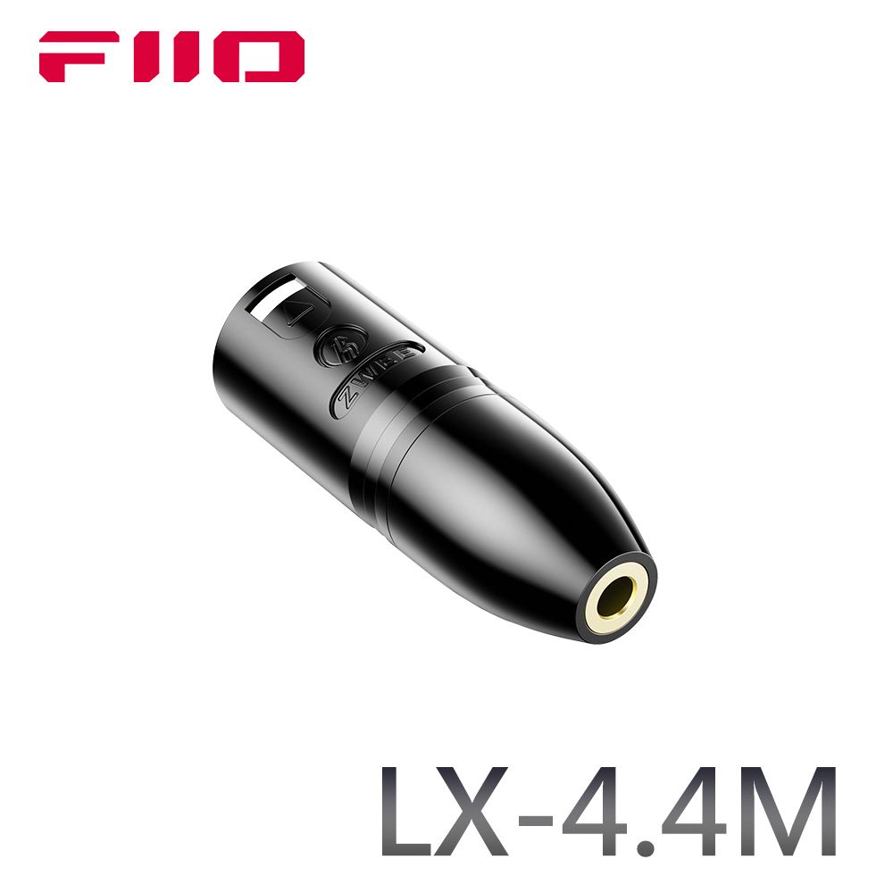 FiiO  LX-4.4M 4pin XLR(公)轉4.4mm(母)平衡轉接頭