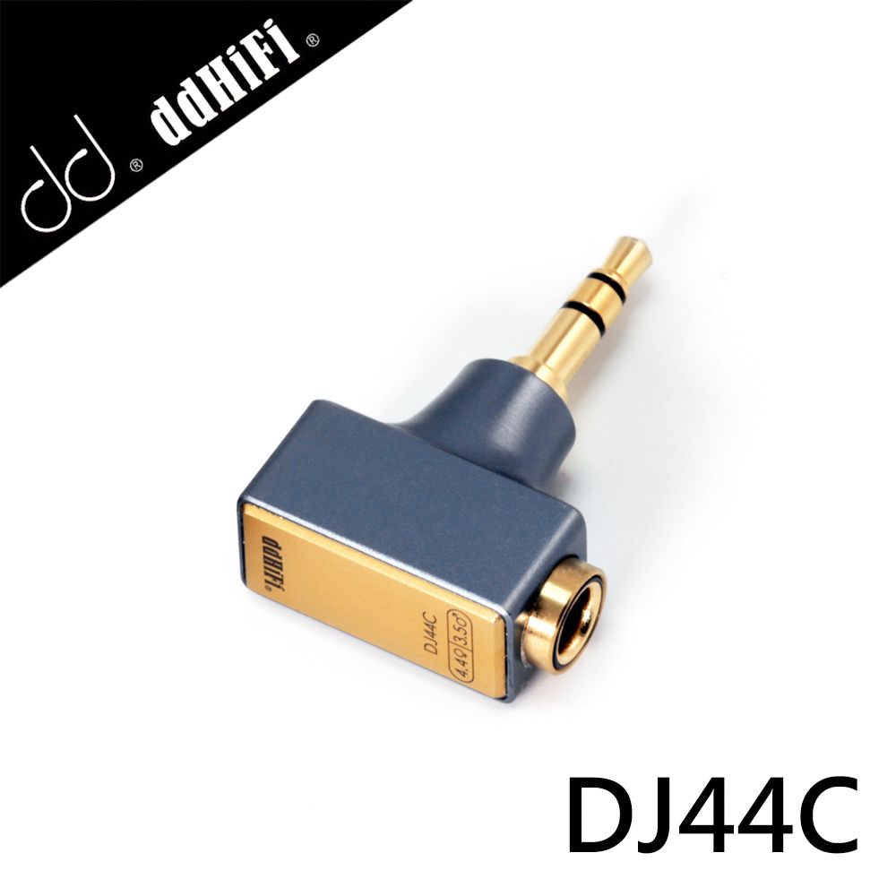 ddHiFi  DJ44C 4.4mm平衡(母)轉3.5mm單端(公)轉接頭