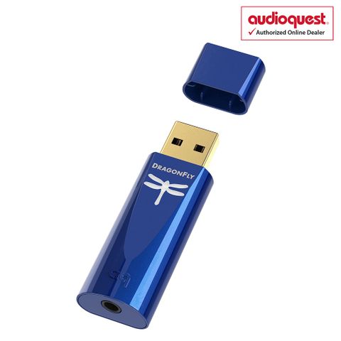 好聲音的關鍵AudioQuest DragonFly Cobalt 藍蜻蜓 USB DAC 耳機擴大器