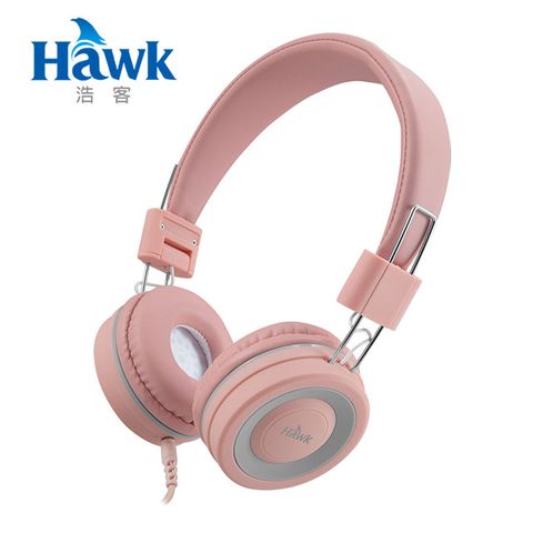 Hawk 浩客 E1000兒童頭戴耳機-粉紅色