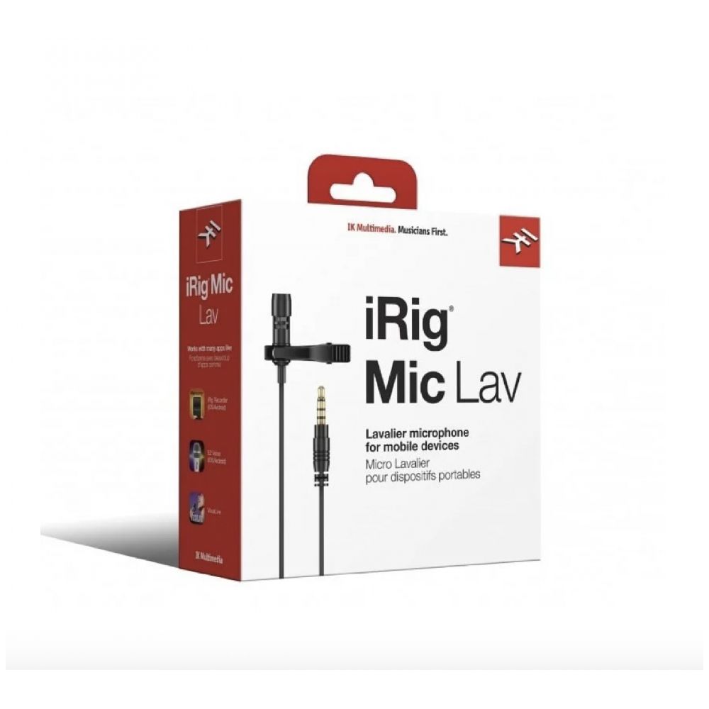 IK Multimedia  iRig Mic Lav 領夾式迷你麥克風 適用 Iphone / Ipad / Android