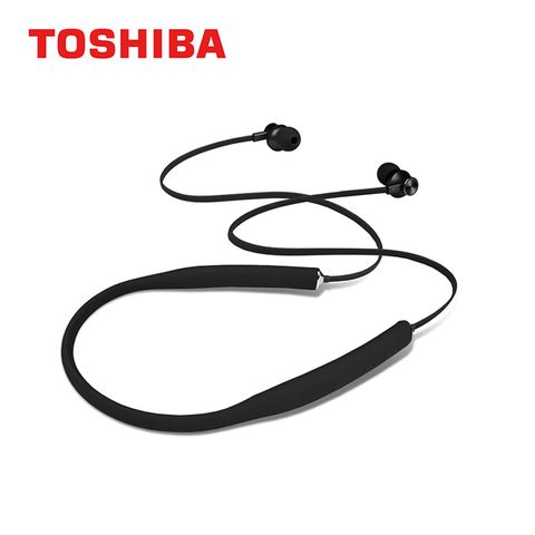 耳機磁吸式設計TOSHIBA 藍牙運動防汗防水頸掛式耳麥耳機 RZE-BT600E(K)