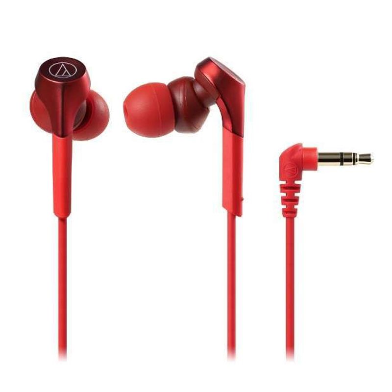 audio-technica 鐵三角  ATH-CKS550X 紅 動圈型重低音 耳塞式耳機