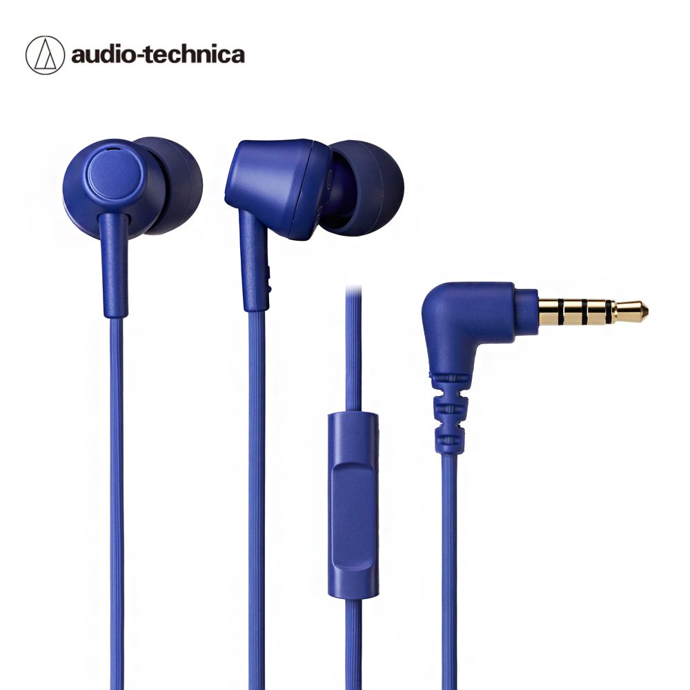 audio-technica 鐵三角 ATH-CK350xis 耳塞式耳機 智慧型手機用耳機麥克風組 可通話