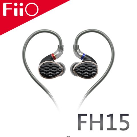 FiiO FH15 一圈三鐵四單元MMCX可換線耳機